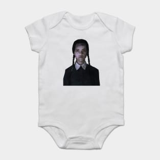 Wednesday Addams Baby Bodysuit